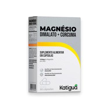 Imagem de Magnésio Dimalato+Cúrcuma Katiguá 210mg 60 Cápsulas - Katigua