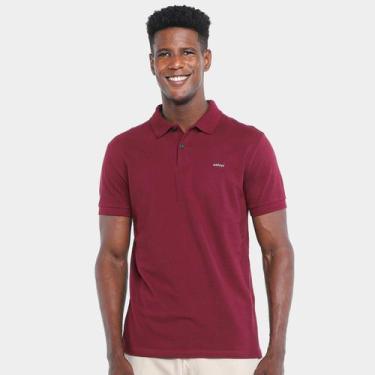 Imagem de Camisa Polo Colcci Casual Masculina, Bordô, GG