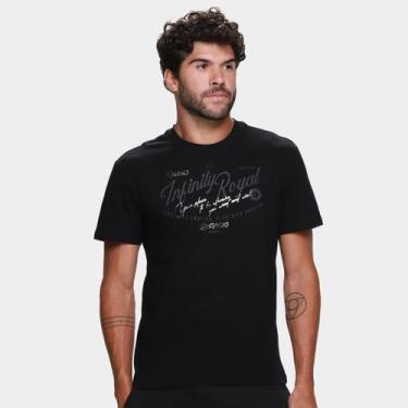 Imagem de Camiseta Ellus Básica Masculina, Preto, G