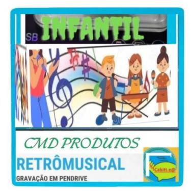 Imagem de Pen drive 8gb com Músicas = Para Animar Festa da Criançada (mp3) Festa