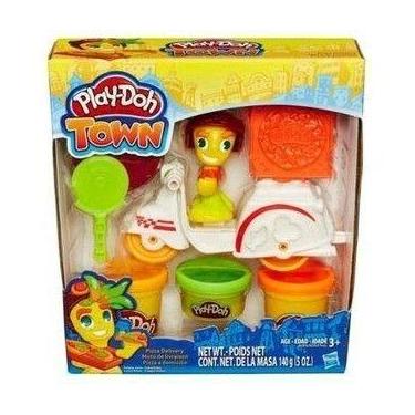 Imagem de Massinha Town Mini Veículo Sort C/ 3 Potes B5976 - Hasbro