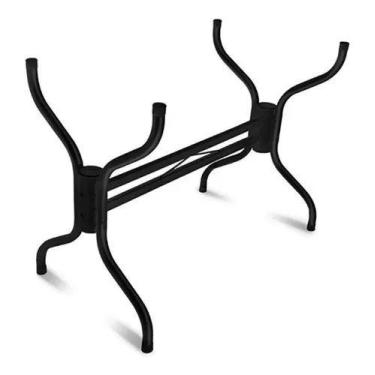 Imagem de Base de mesa modelo gabriela 120 - WRN,  Preto fosco