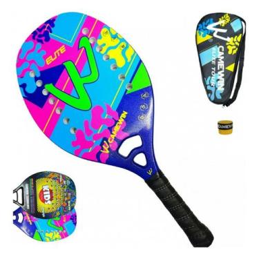 Imagem de Raquete de tênis de praia Camewin Elite Pink Kids 2024 - J-One