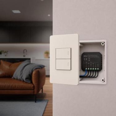 Imagem de Modulo Rele Interruptor Inteligente Duo Zigbee 2X5A Bivolt Cod: 291990
