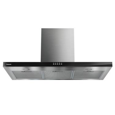 Imagem de Coifa de Parede Exaustor e Depurador Panasonic FV-9HSDB2 90cm Inox Black Glass com LED 220V