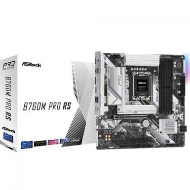 Imagem de Placa Mãe ASRock B760M Pro RS, Chipset B760, Intel LGA 1700, MATX, DDR