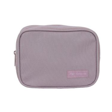 Imagem de Estojo Escolar Duplo Box Oxford - EB-162 - Rosa Claro, Rosa