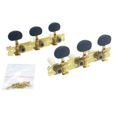 Imagem de Tarraxa Violão Classico Nylon Pino Grosso 35G180 BB Dourado - MXP