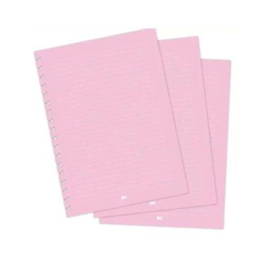 Imagem de Refil Caderno Smart Colegial com 48 Folhas DAC - Rosa