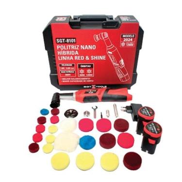 Imagem de Politriz Nano Hibrida - Duas Baterias Bivolt 300W 12V - Sigma Tools