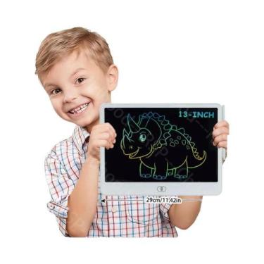 Imagem de Tablet De Desenho LCD Para Crianças De 8, 11, 13 E 16 Polegadas, Quadr