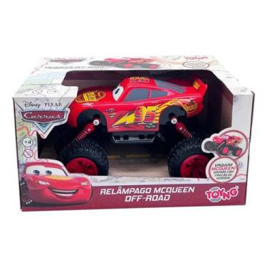 Imagem de Relâmpago Mcqueen Off-Road 22cm de Fricção Carros Carrinho Original - 