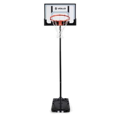 Imagem de Tabela de Basquete Portátil Ajustável até 2,10m Aro 38cm Vollo