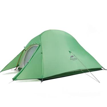Imagem de Naturehike Barraca Cloud-Up para 2 pessoas leve para mochila com pegada - Barraca ultraleve de acampamento e caminhada para duas pessoas