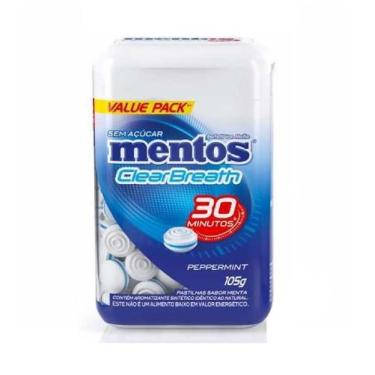 Imagem de Mentos ClearBreath Potão Peppermint 105g