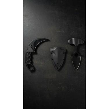 Imagem de Kit 2 Facas Táticas: Karambit + Punhal - Congratulations Store