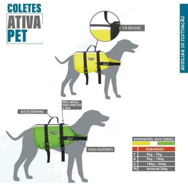 Imagem de Colete para cachorro P ( 05 kg A 09 kg )