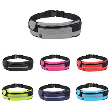 Imagem de Legou Pochete Esportes,Pochete Para Corrida,Porta Celular Garrafa De Água Cinta Fitness - Cinza