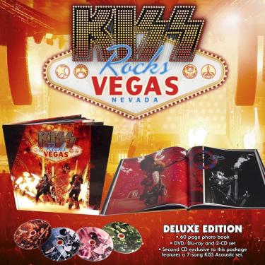 Imagem de KISS Rocks Vegas [Deluxe DVD/Blu-ray/2CD]
