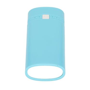 Imagem de 2x18650 DIY Power Bank Box, 18650 USB Power Bank ABS Leve Universal para Smartphone(azul)