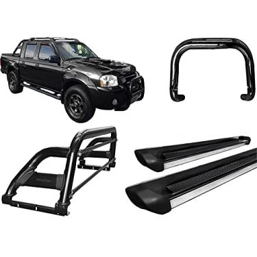 Imagem de KIT QUEBRA MATO+SANTO ANTONIO H2+ESTRIBO FONTIER 2007 PRETO