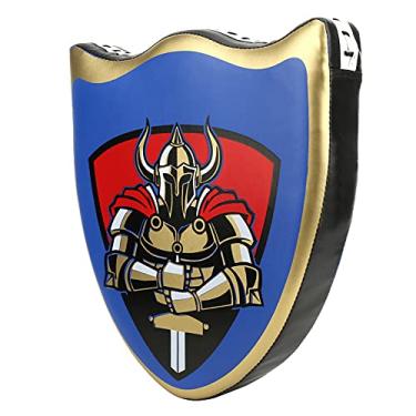 Imagem de Escudo de Cavaleiro Crazy Sales Escudo de Boxe Escudo de Cavaleiro para Treinamento de Taekwondo Fantasia para Crianças para Estudantes (Combinação Azul)