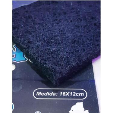 Imagem de Esponja Filtrante com Carvão Ativado 15039 16x12x1,5cm