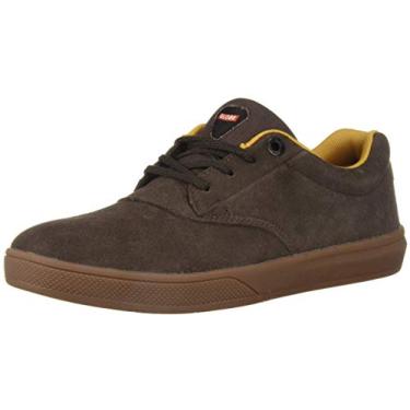 Imagem de Globe Tênis de skate masculino The Eagle SG, Castanha, Goma e Mostarda, 7.5