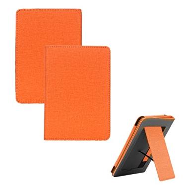 Imagem de Capa para Kindle Paperwhite de 11ª geração e edição exclusiva lançada em 2021 (modelos M2L3EK e M2L4EK) - Capa com suporte de tecido resistente a arranhões com alça de mão e compartimento para cartão