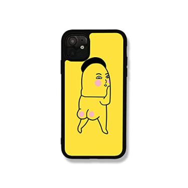 Imagem de Capa de telefone de desenho animado com personalidade engraçada para iPhone 13 11 12 Pro Max 7 8 Plus X XS XR SE 2020 Capa protetora de silicone antiderrapante, A, para iPhone 11 Pro