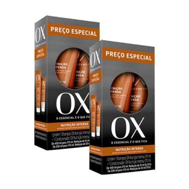 Imagem de Kit Shampoo + Condicionador Ox Nutrição Intensa Mais Brilho Sem Pesar