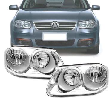 Imagem de Par Farol Vw Bora 2008 2009 2010 08 09 10