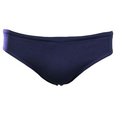 Imagem de Sunga Slip Lateral Fina (7 cm) Pé na Água Azul Marinho Helanca - H001