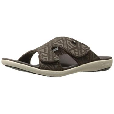 Imagem de Spenco Sandália masculina Tribal Slide, Grãos de café, 37