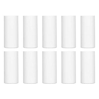 Imagem de 10 PçS Mini Impressora de Papel, 57 X 25 Mm Rolos de Papel ImprimíVeis Rolos de Papel TéRmico para Impressora TéRmica de Bolso Impressora TéRmica de Recibos