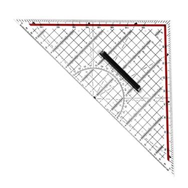 Imagem de kowaku Régua Dobrável em Acrílico Régua em Régua para Carpintaria com Alça