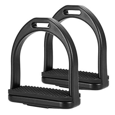 Imagem de Tingpai 2 PCS Cavalo Equitação Estribos Sela Cavalo de Plástico -skid Cavalo Pedal Super Leve Equipamento de Segu nça Equestre