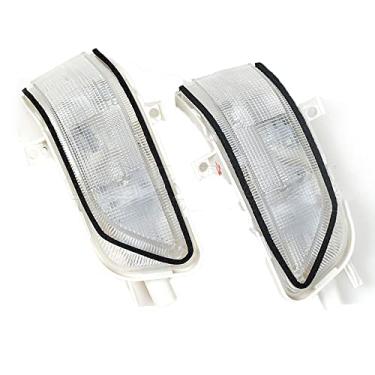 Imagem de JESYMBX Lâmpada de seta indicadora de espelho retrovisor LED para HONDA CRV 2007 2008 2009 2010 2011 para Crosstour 2011-2016 1 par lado esquerdo e direito (motorista e passageiro)