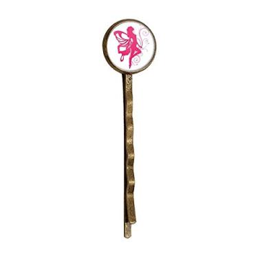 Imagem de Borboleta com asa rosa Pretty Angel Retro Metal Hair Bobby Pin Headwear