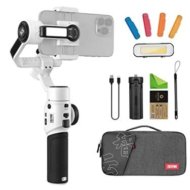 Imagem de Zhiyun Smooth 5S Combo 3-Axis Focus Pull & Zoom Capability Handheld Gimbal Stabilizer para Smartphone Like iPhone 13 12 11 X 8 7 Plus 6 Plus Samsung Galaxy S8+ S8 S7 S6 S5