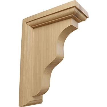 Imagem de Ekena Millwork BKT02X05X07HACH-CAE-5 5 1/4" L x 5" P x 7" A Suporte tradicional Hamilton, cereja (pacote com 2),