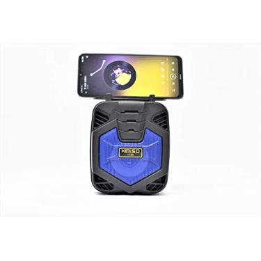 Imagem de Caixa De Som Portátil Bluetooth Kimiso Kms-1186 (AZUL)