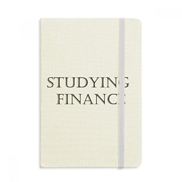 Imagem de Caderno de frases curtas para estudar, finanças, capa dura oficial, diário clássico