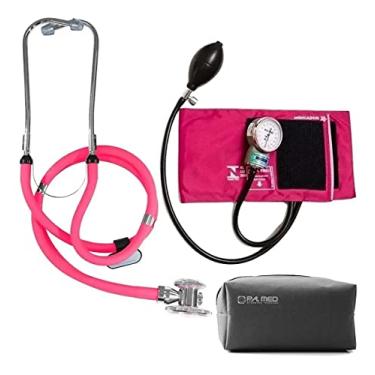Imagem de Kit Para Estágio De Enfermagem + Estetoscopio + Estojo (Rosa)