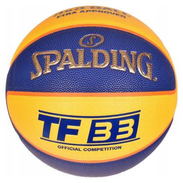 Imagem de Bola Basquete 3X3 Spalding TF-33 Aprovada FIBA
