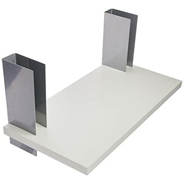 Imagem de Kit Prateleira Fit Cinza 600mm MDF 25 – Masutti Copat
