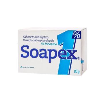 Imagem de Soapex 1% Sabonete Em Barra Com 80G