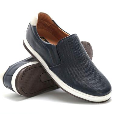 Imagem de Sapatênis Masculino Iate Couro Floater Art Nobre - 3102