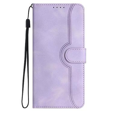 Imagem de Capa tipo carteira de couro para Huawei P30 P20 Mate 20 10 Pro Lite P Smart Honor X8 X7 70 Y5 2019 Cartões Capa magnética para telefone, Roxo, para Huawei Mate 10 Lite