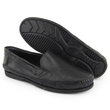 Imagem de Mocassim Masculino Couro Casual Confortável Estilo Clássico